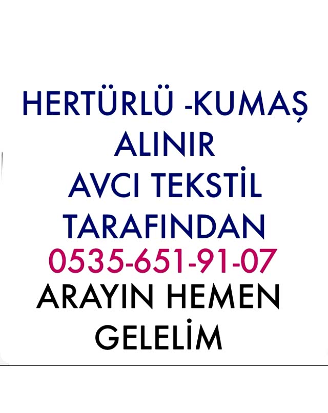 Zeytinburnu Kumaş Alıyoruz |05356519107|