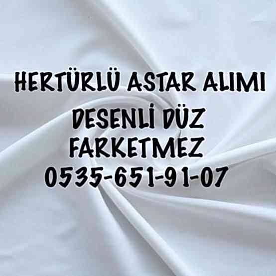 Pamuk Astar Nereye Satarım |05356519107|