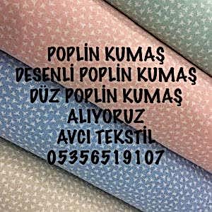 Empirme Poplin Kumaş Alanlar |05356519107|