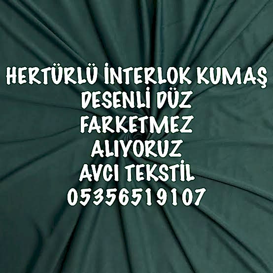 Çizgili İnterlok Kumaş Alan |05356519107|