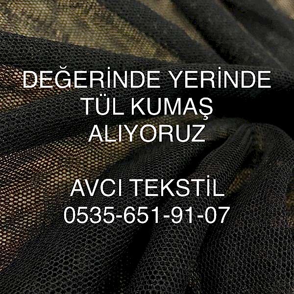Tül Kumaş Alanlar |05356519107|