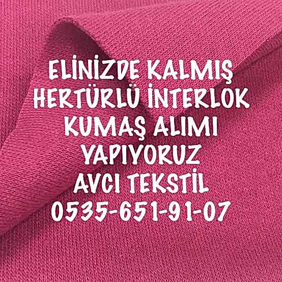 Desenli İnterlok Kumaş Alan |05356519107| 