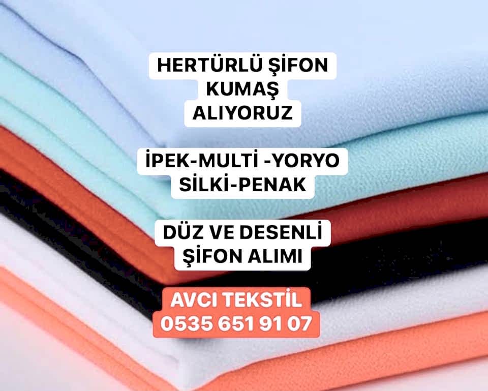 Kumaş Alan Krep Şifon Kumaş 05356519107